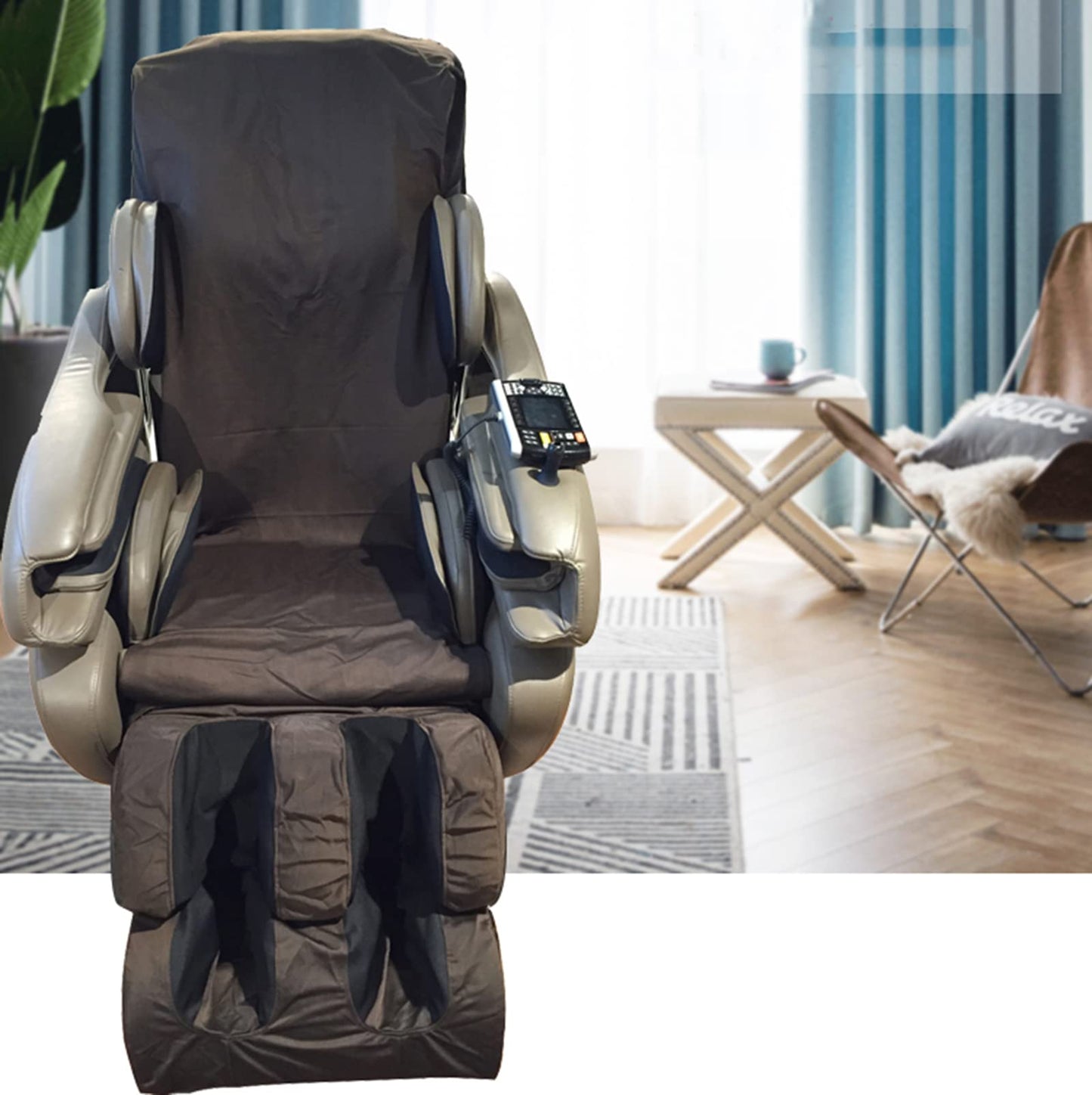 YONISEE Elektrischer Massagesessel – Relaxsessel mit Aufstehhilfe, Massage-
